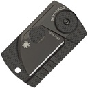 Spyderco DOG TAG FOLDER CF/G-10 LAMINATE BLACK