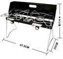 Foldable Two Burner Gas Stove HX-CS12