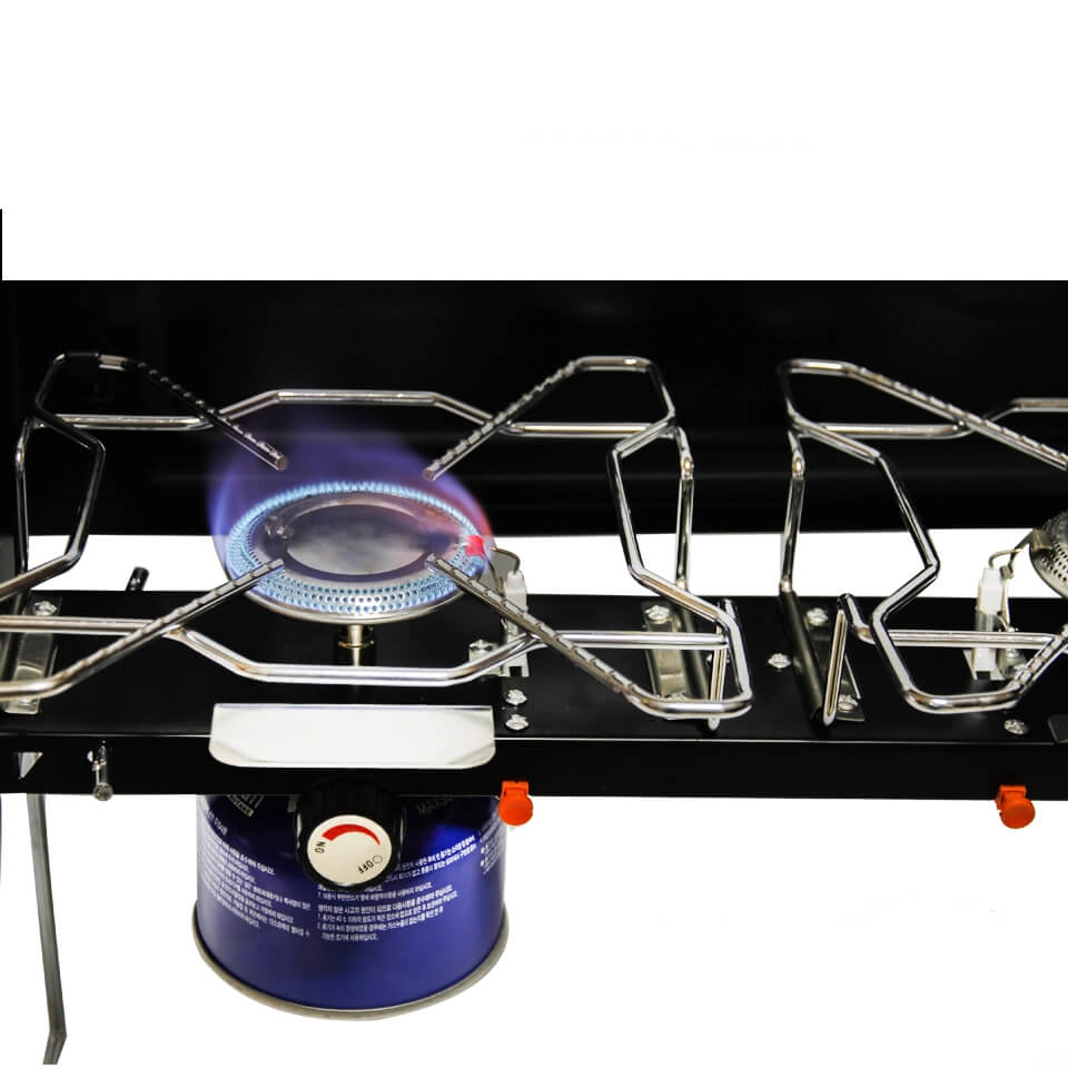 Foldable Two Burner Gas Stove HX-CS12