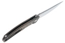 Heretic Wraith V4 Manual - Vegas Forge San Mai Bowie Blade - Aluminum Chassis - Snakeskin Carbon Fiber Inlay - DLC Hardware