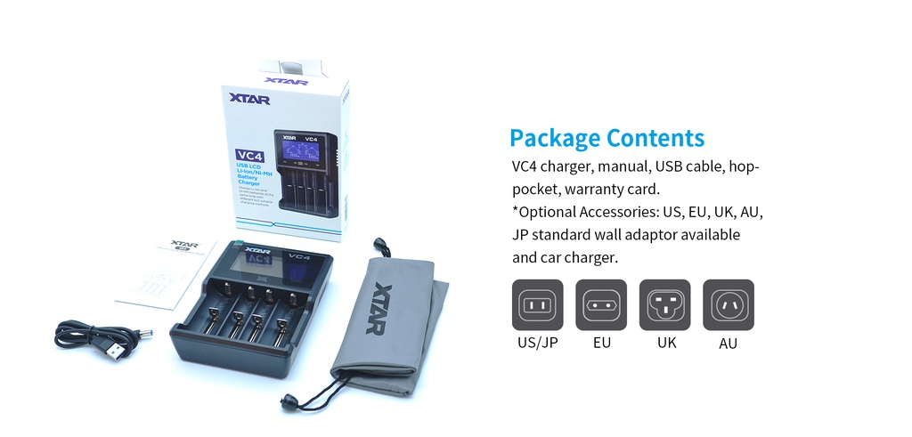 XTAR VC4 Charger