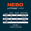 Nebo LUXTREME NANO POCKET LIGHT Black