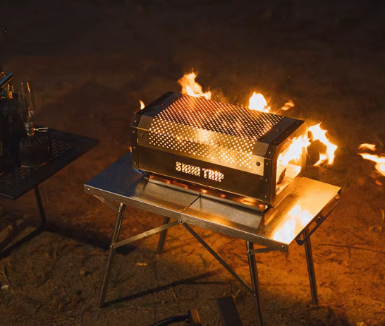 Shine trip Alveolate desktop stove