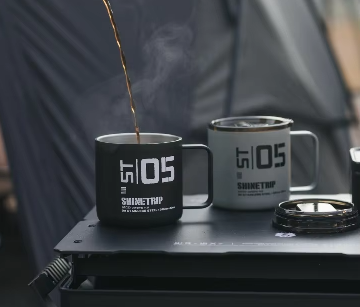 Shine trip Tactical Camping Cup - Black