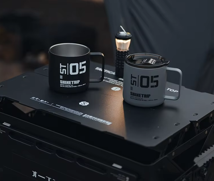 Shine trip Tactical Camping Cup - Black