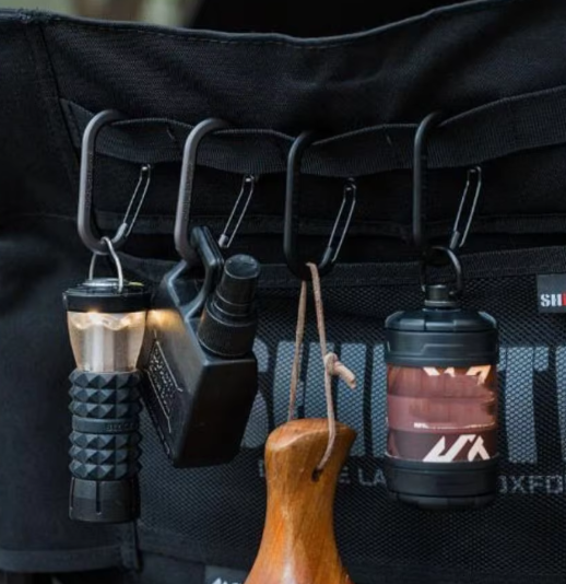 Shine trip tactical D Button-suit - Black