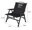 Shine trip Kermit Chair - Black 