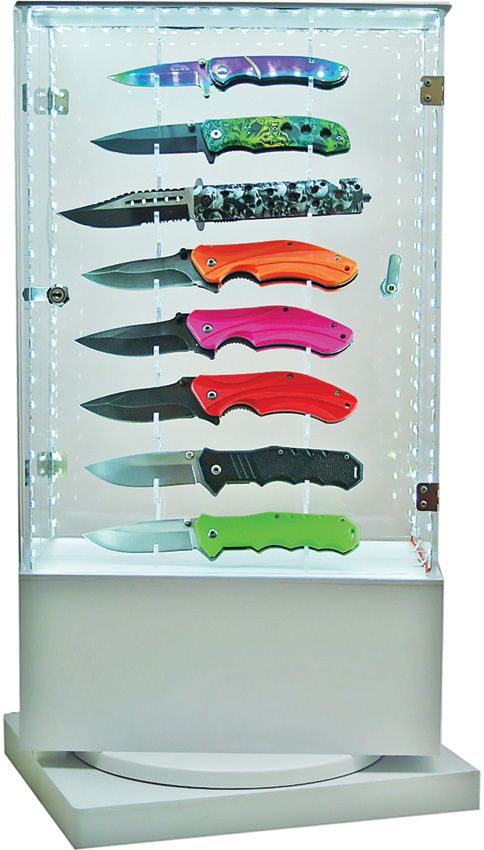 Miscellaneous Display Case with LED Lights