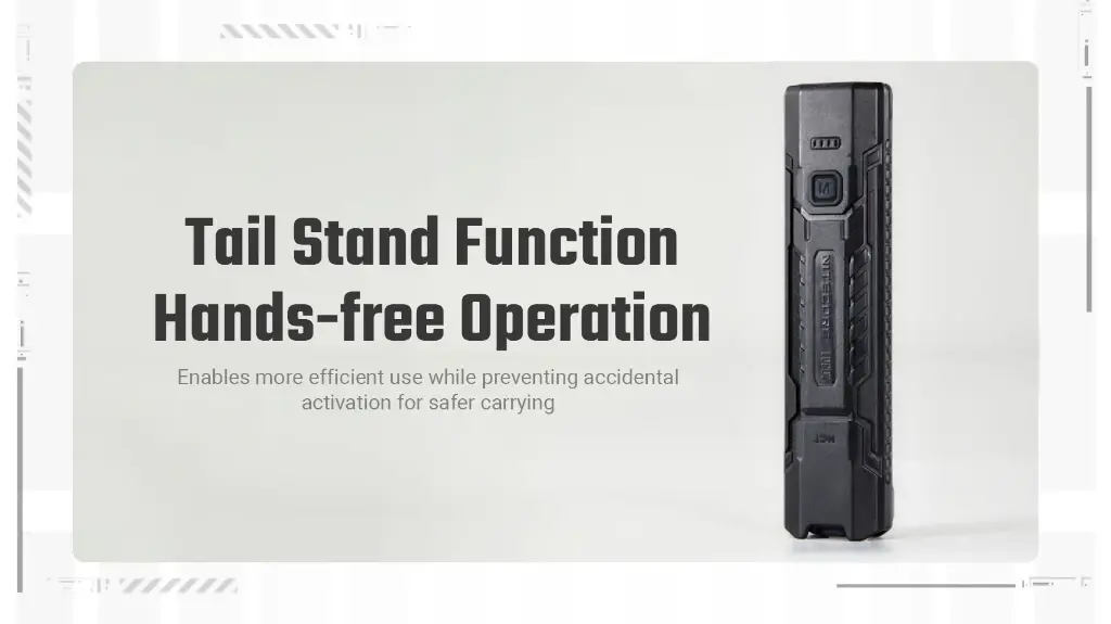 Nitecore Flashlight EDC07 - Desert Tan