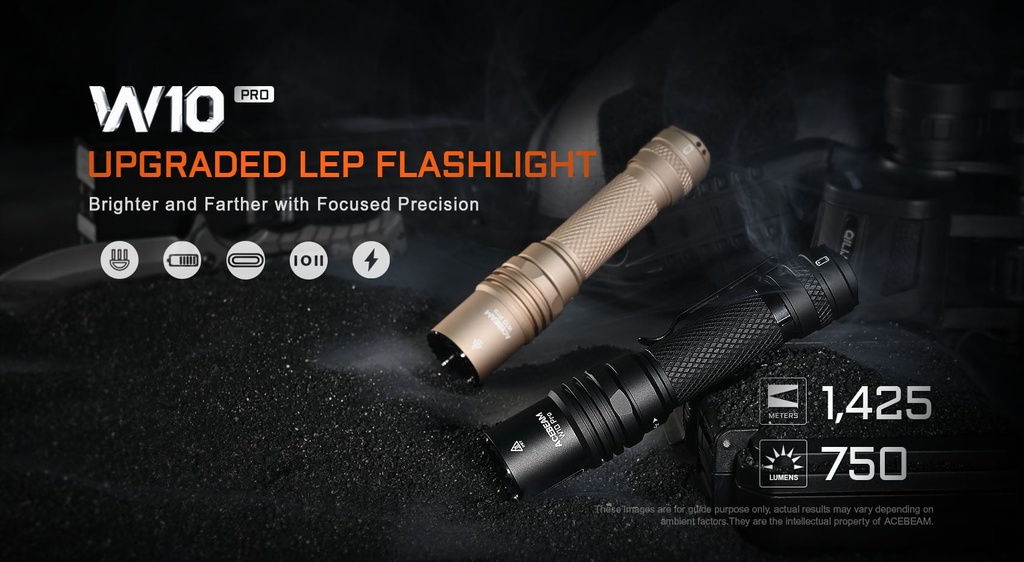 Acebeam W10 Pro LEP Jungle Camo