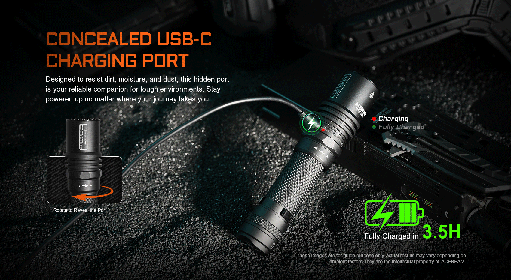 Acebeam W10 Pro LEP Jungle Camo