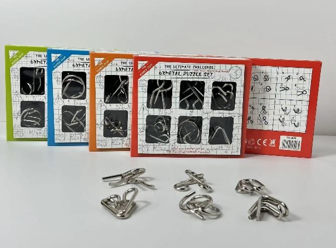 BRAIN PUZZLE - RED SET 