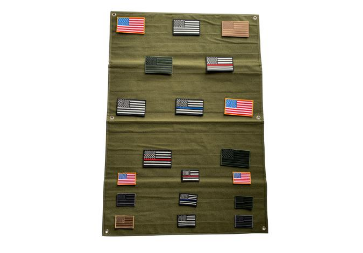 Large Velcro Panel Blanket with 6 eyelets OD Green 70*100cm