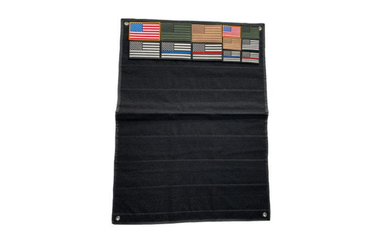 TSNO Medium Velcro Panel Blanket with 4 eyelets Black 60*80cm