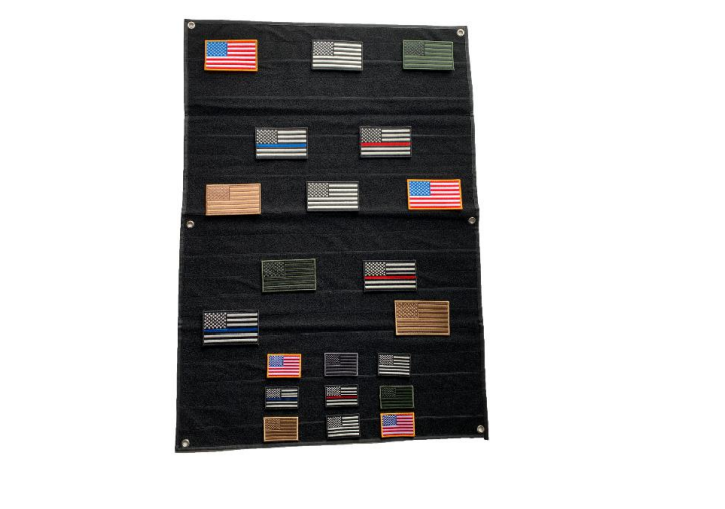 TSNO Large Velcro Panel Blanket with 6 eyelets Black 70*100cm