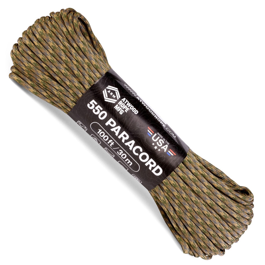 Atwood M CAMOUFLAGE 550 PARACORD - 30m