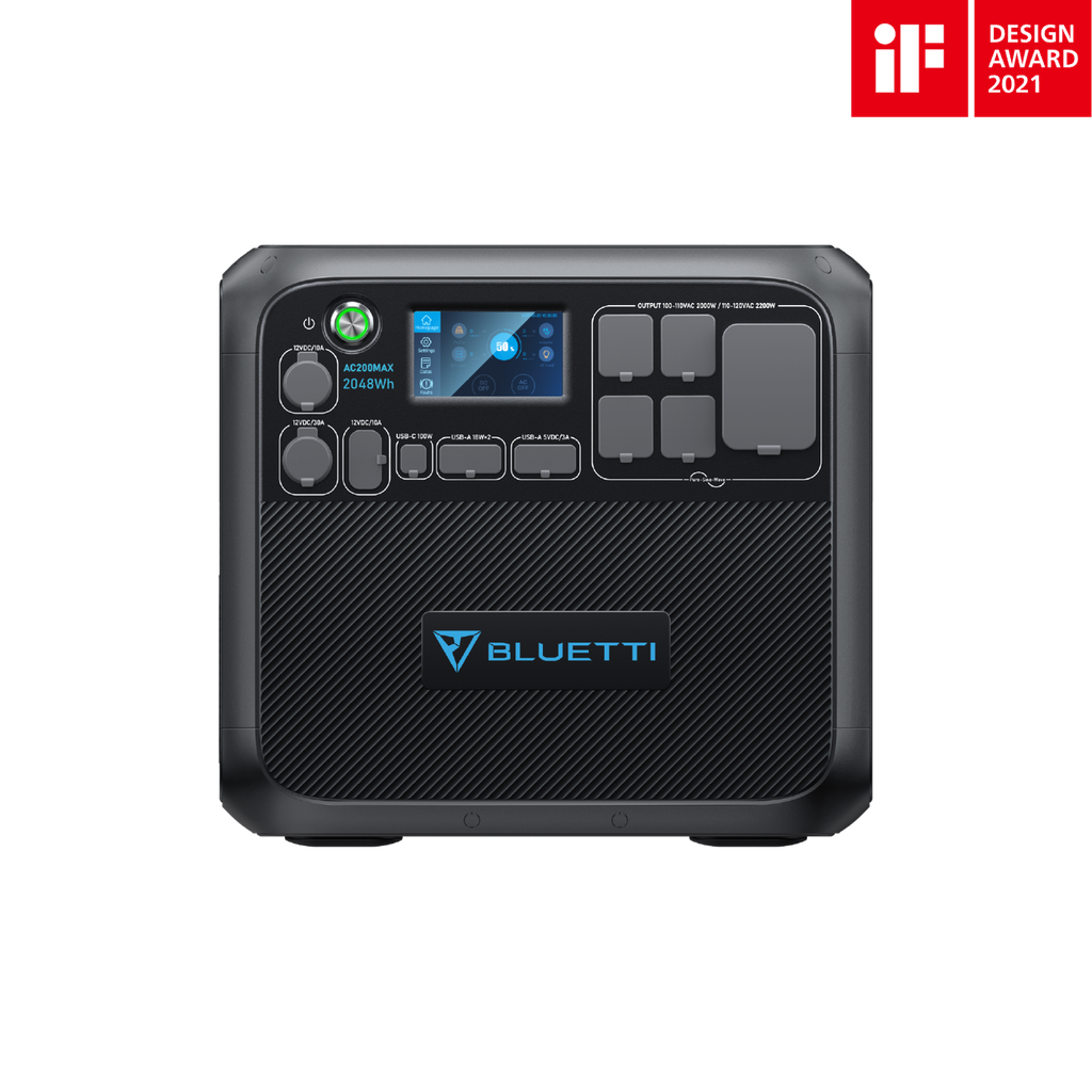 Bluetti AC200MAX Expandable Power Station | 2,200W 2,048Wh