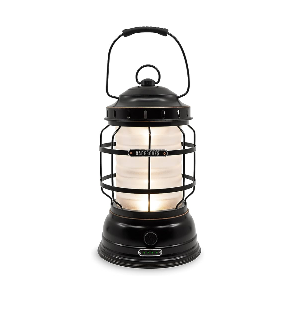 Barebones Forest Lantern Bronze