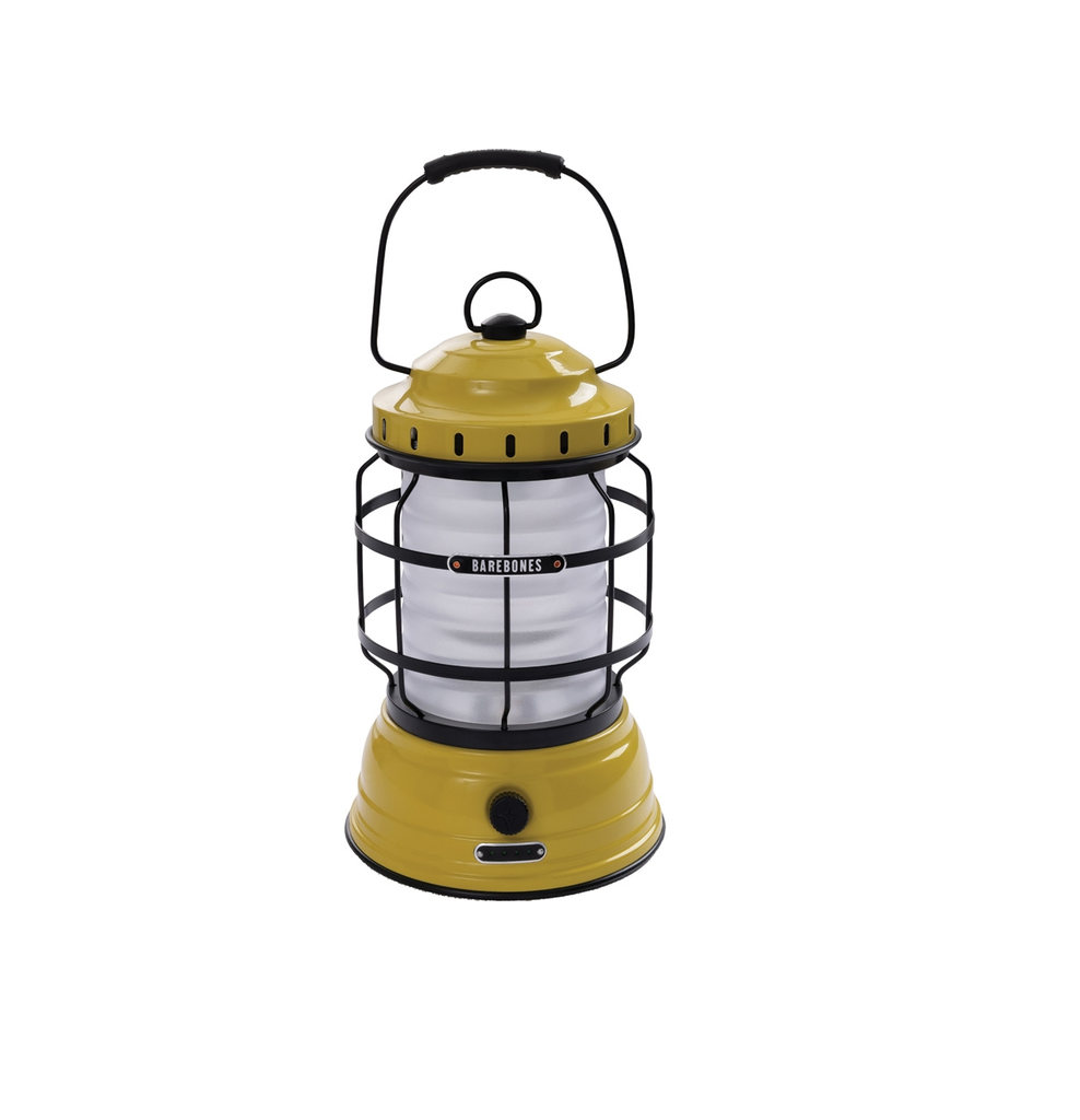 Barebones Forest Lantern Dusty Yellow