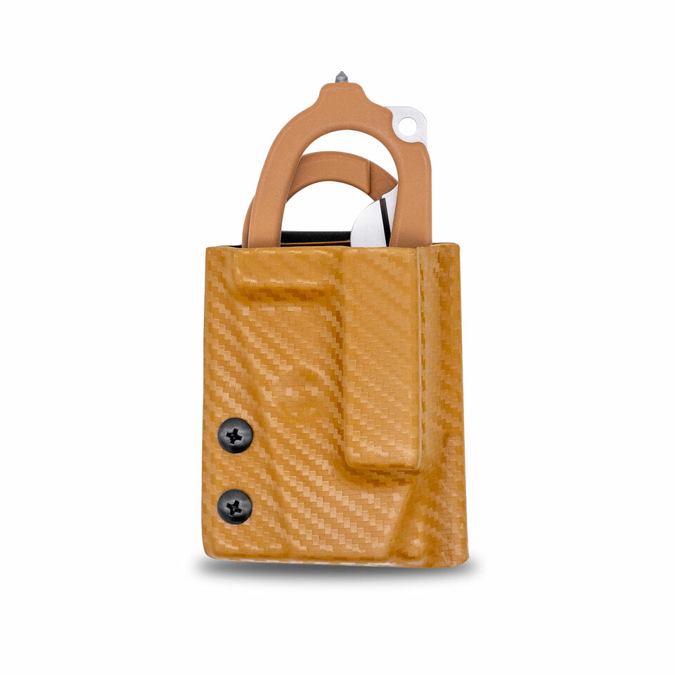 Clip & Carry Leatherman Kydex Sheath for the Raptor - CF Brown