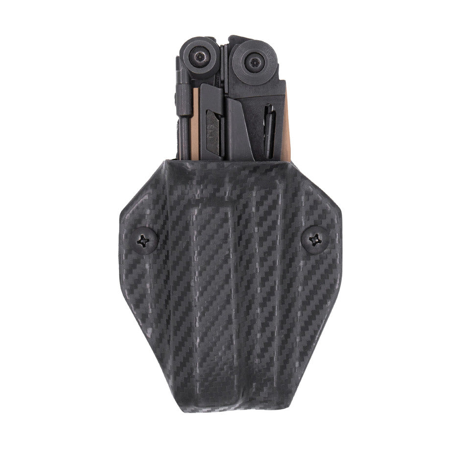 Clip & Carry Leatherman Kydex Sheath for the MUT- CF Black