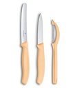 Victorinox Swiss Classic Trend Colors Paring Knife Set with Universal Peeler, 3 Pieces