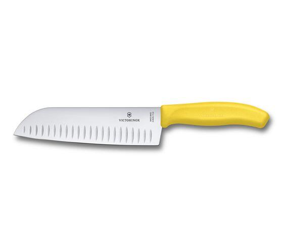 Victorinox Swiss Classic Santoku Knife, fluted edge