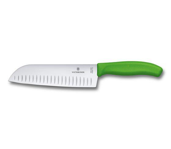 Victorinox Swiss Classic Santoku Knife, fluted edge