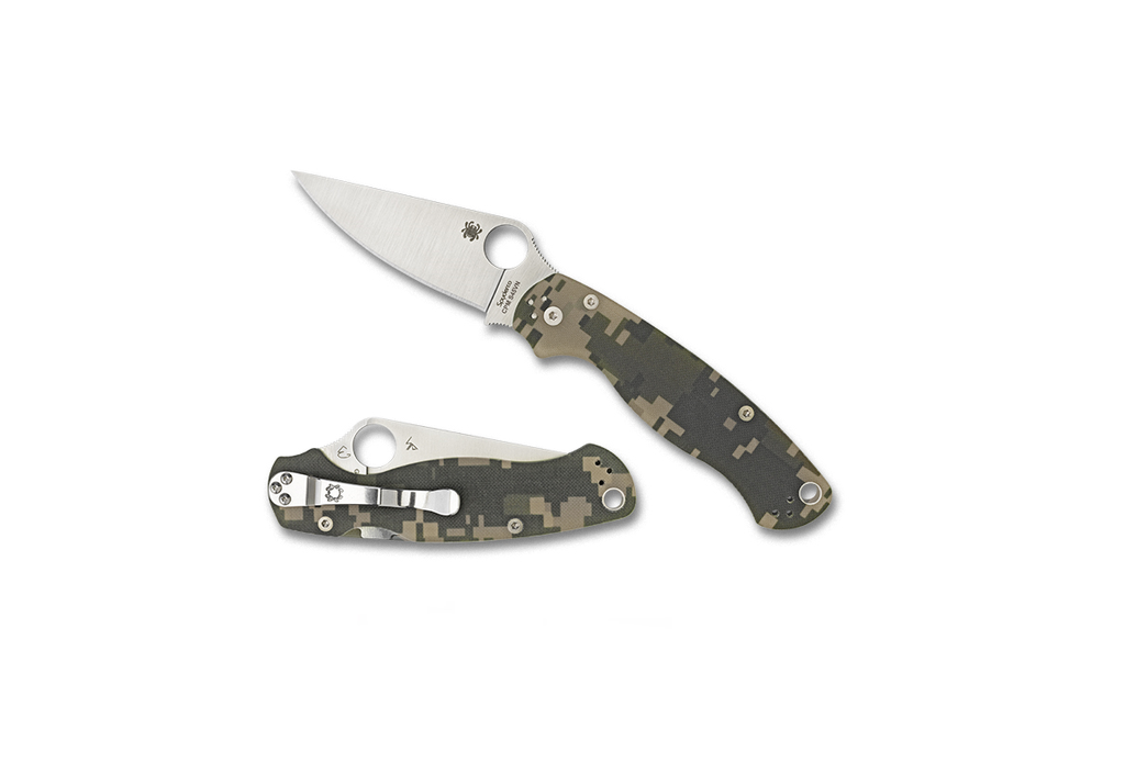 Spyderco PARA MILITARY 2 G-10 DIGITAL CAMO