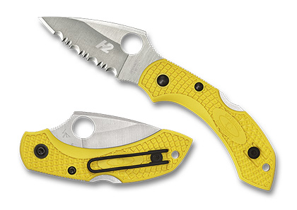 Spyderco DRAGONFLY 2 SALT FRN YELLOW