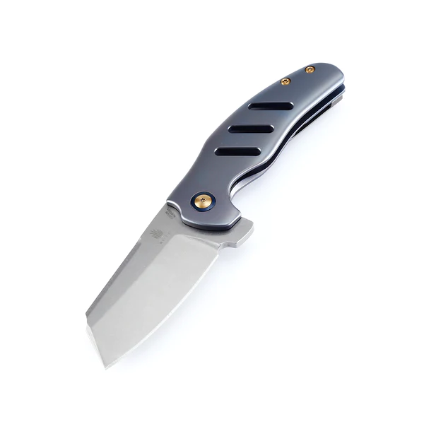 Kizer Cutlery C01C Sheepdog Blue Titanium Framelock
