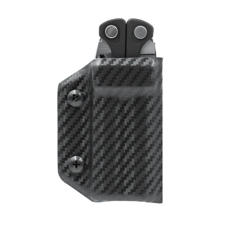 Clip & Carry Leatherman Kydex Sheath for the Charge & Charge + - CF Black