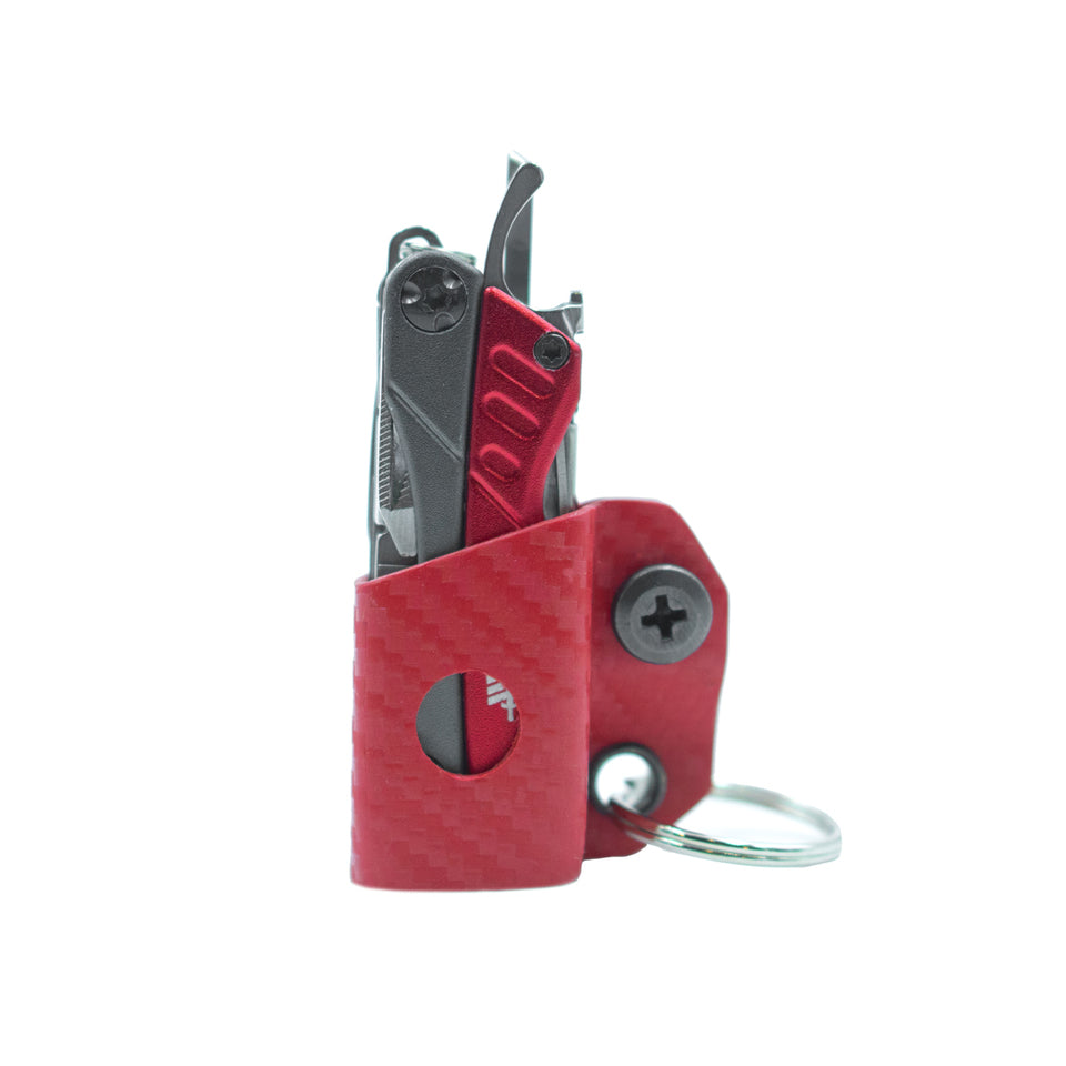 Clip & Carry Leatherman Kydex Keychain Sheath for the Gerber Dime & Leatherman Squirt