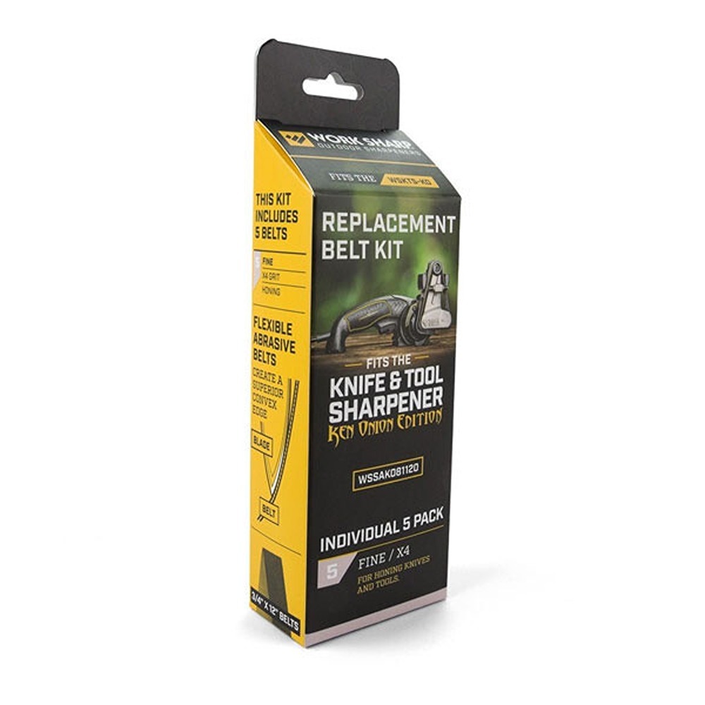 WorkSharp X4 Replacement Belt Kit for Ken Onion