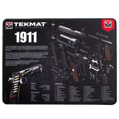Tekmat 1911 3D Ultra Premium Gun Cleaning Mat