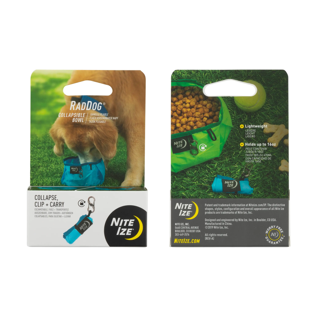 Nite Ize RadDog Collapsible Bowl - Blue