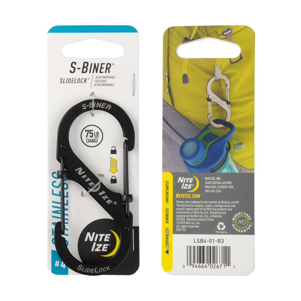 Nite Ize S-Biner® SlideLock® Stainless Steel #4