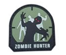 Tsno Zombie Hunter -Small PVC Patch
