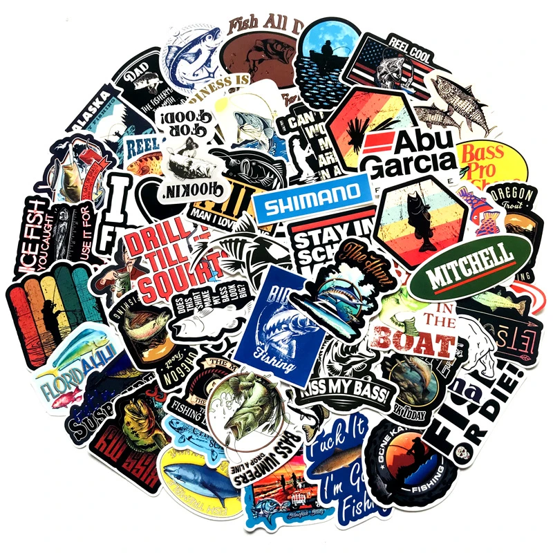 Fishing Sticker