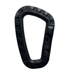 Tactical Hanger Buckle D Ring - Black