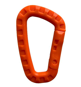 Tactical Hanger Buckle D Ring - Orange