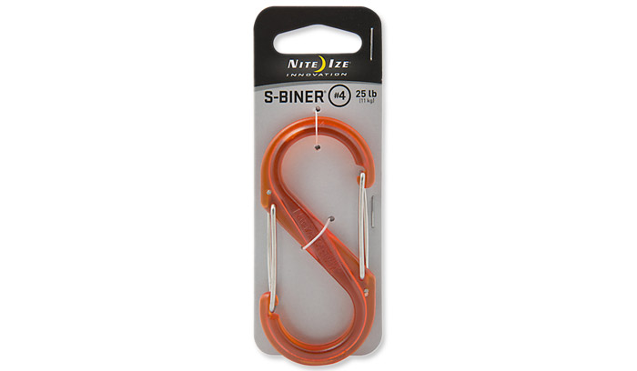 Nite Ize S-Biner® Plastic Dual Carabiner Orange