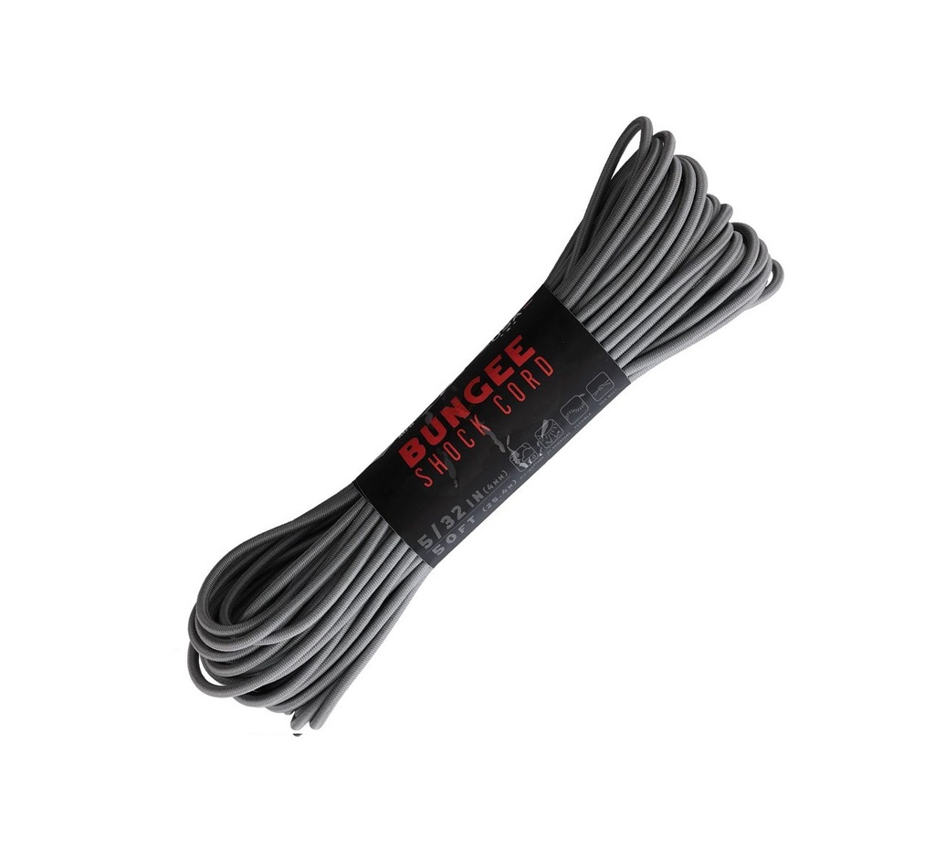 Atwood Bungee Shock Cord 50ft Gray