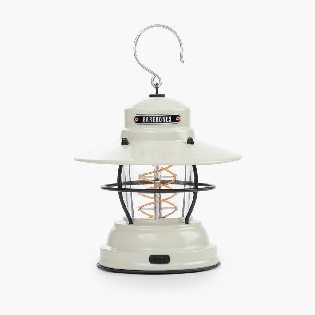 Barebones Outpost Lantern Vintage White