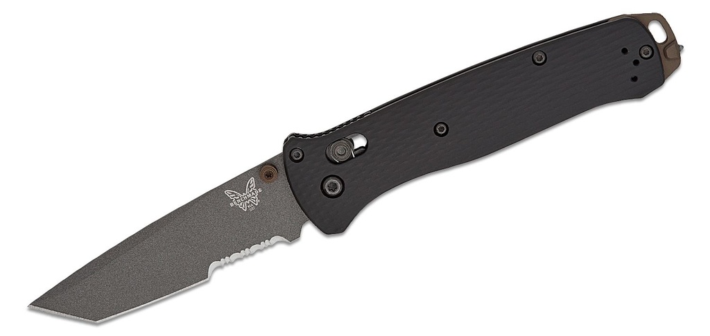 Benchmade BAILOUT BLACK ALUMINUM serrated 