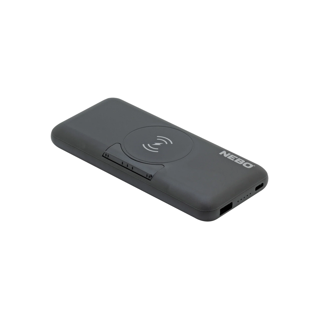 Nebo 10K Powerbank with Kickstand & wireless charging