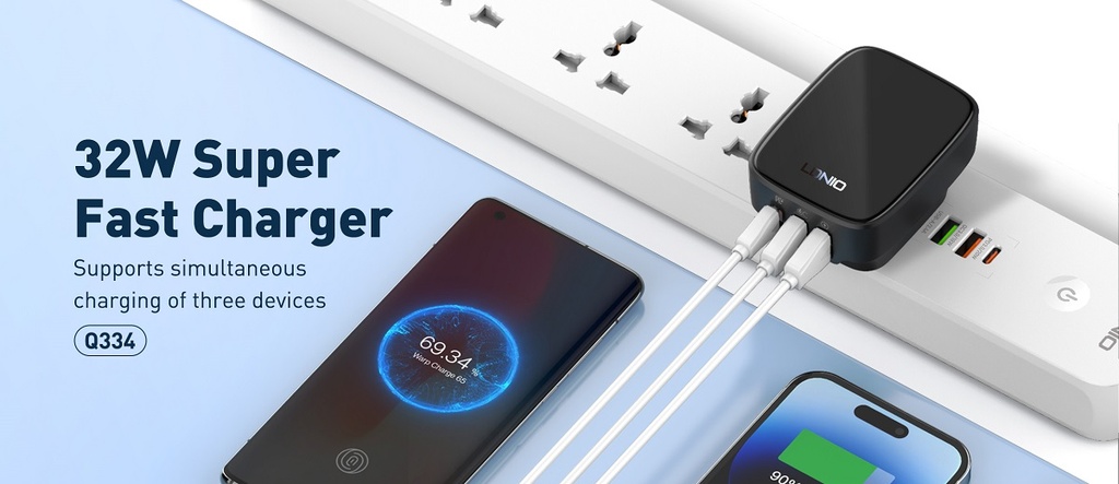 LDNIO Home Charger Q334