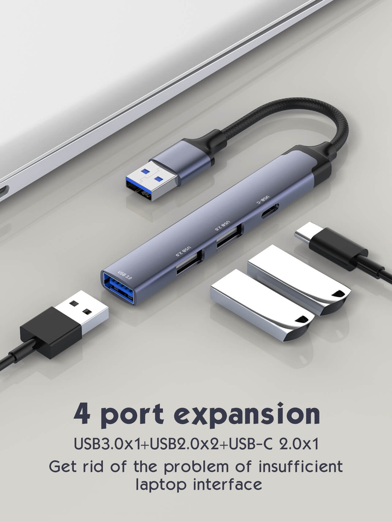 LDNIO HUB USB Adapter DS-44C