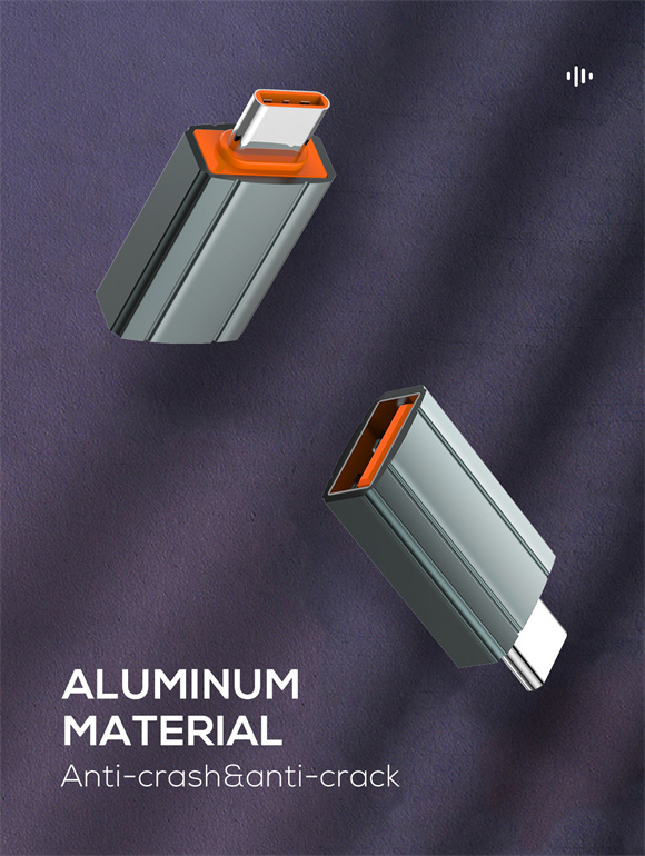 LDNIO USB Convertor Type-C to USB A Adapter