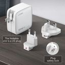 LDNIO 100W Home Charger Q408 - White